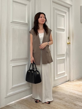 「骨格ナチュラル」｜apartby15さん（レディース・154cm）の夏コーディネート