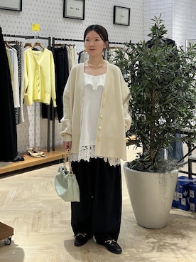 「キャミソール」｜apartby15さん（レディース・155cm）の春コーディネート