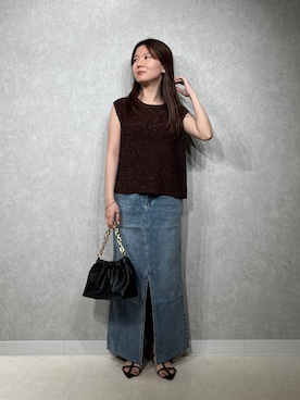 「A part by（アパートバイ）のアイテム」を使った、apartby15さん（レディース・154cm）の夏コーディネート