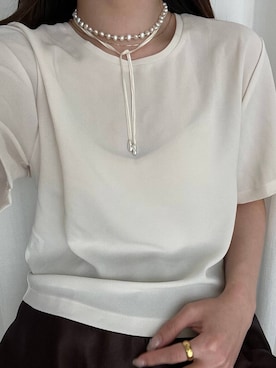 「A part by（アパートバイ）のアイテム」を使った、apartby15さん（レディース・154cm）の夏コーディネート