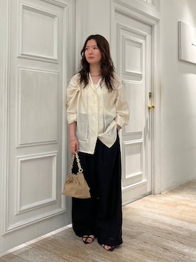 「骨格ナチュラル」｜apartby15さん（レディース・154cm）の夏コーディネート