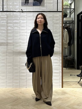 「A part by（アパートバイ）のアイテム（パンプス）」を使った、apartby15さん（レディース・155cm）の秋コーディネート