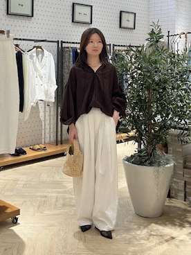 「A part by（アパートバイ）のメッシュヒールパンプス（パンプス、ブラック系）」を使った、apartby15さん（レディース）の春コーディネート