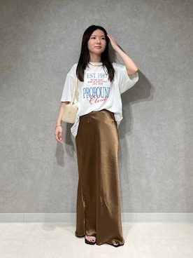 「ロングヘア」｜apartby15さん（レディース・154cm）の夏コーディネート