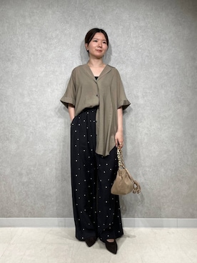 「骨格ナチュラル」｜apartby15さん（レディース・154cm）の夏コーディネート