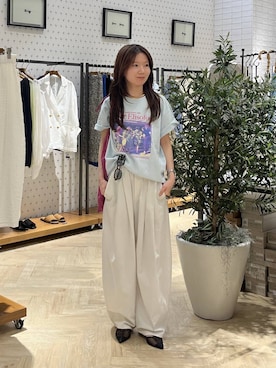 「A part by（アパートバイ）のメッシュヒールパンプス（パンプス、ブラック系）」を使った、apartby15さん（レディース）の春コーディネート