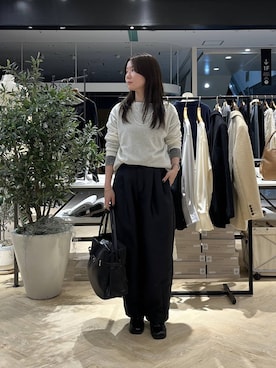 「A part by（アパートバイ）のアイテム（ネックレス）」を使った、apartby15さん（レディース・155cm）の秋コーディネート