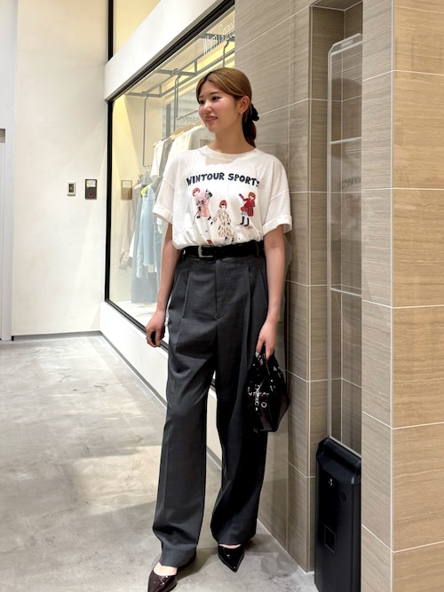 UNFORTUNATE PORTRAIT】Wintour Sports TEE（Tシャツ/カットソー