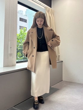 「アイテム（ローファー）」を使った、wgwatanabeさん（レディース・160cm）の夏コーディネート