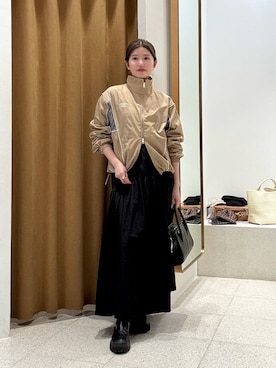 「THE PAUSE（ザ ポーズ）のアイテム」を使った、wgwatanabeさん（レディース・160cm）の冬コーディネート