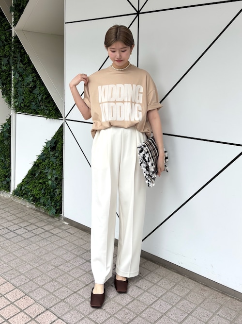 カットジョーゼットパンツ（その他パンツ）｜Whim Gazette（ウィム