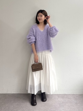 「スエード」｜wgwatanabeさん（レディース・160cm）の秋コーディネート