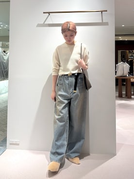「アイテム（ベルト）」を使った、wgwatanabeさん（レディース・160cm）の夏コーディネート