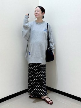 「アイテム（チョーカー）」を使った、なあせさん（レディース・157cm・20代）の夏コーディネート