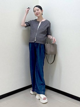 「アイテム（ピアス（両耳用））」を使った、なあせさん（レディース・157cm・20代）の夏コーディネート