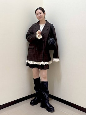 なあせさん（レディース・157cm）の秋コーディネート