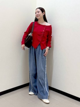 なあせさん（レディース・157cm）の秋コーディネート