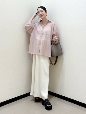 「アイテム（ピアス（両耳用））」を使った、なあせさん（レディース・157cm・20代）の夏コーディネート