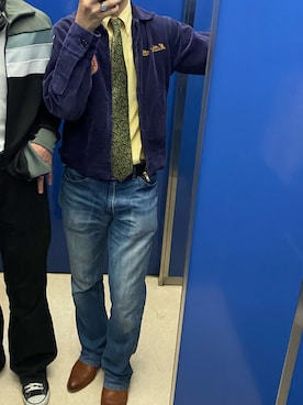 「SPINNS（スピンズ）のアイテム（財布/小物）」を使った、ごりごり  さん（メンズ・173cm）の春コーディネート