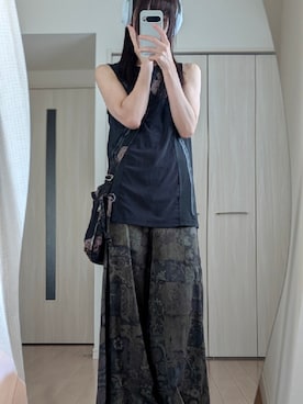 「LAD MUSICIAN（ラッドミュージシャン）のアイテム」を使った、chamoさん（骨格ナチュラル・レディース・158cm）の秋コーディネート