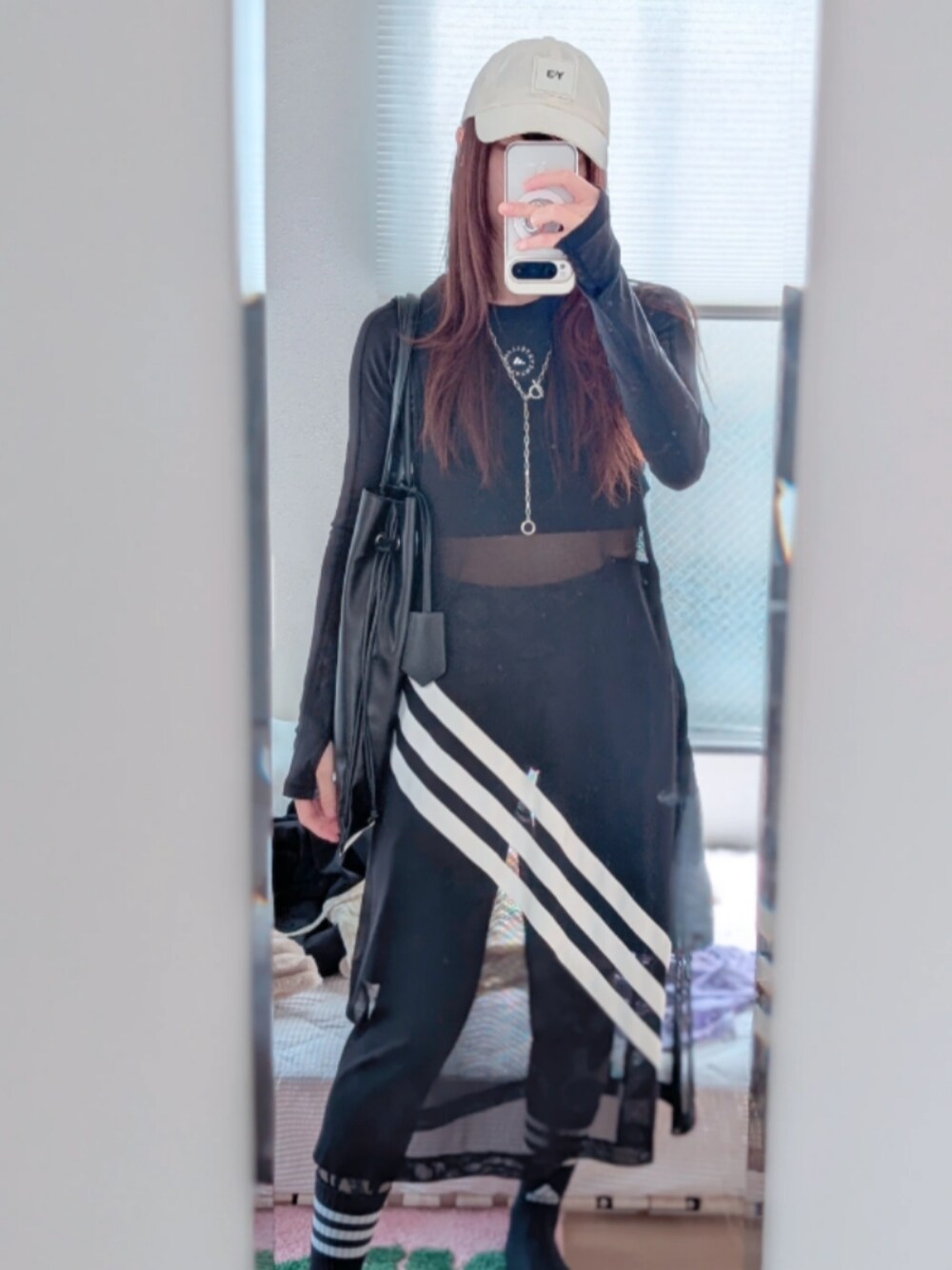 Y-3（ワイスリー）の「W CH1 MESH TANK（ワンピース）」 - WEAR