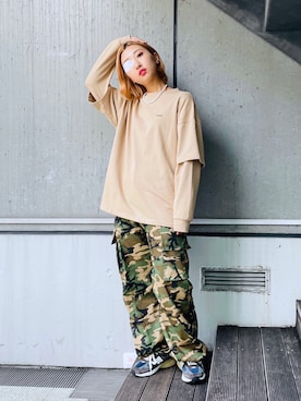 イ　ヒョンジンさん（レディース・157cm）の秋コーディネート