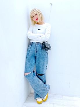 イ　ヒョンジンさん（レディース・158cm）の春コーディネート