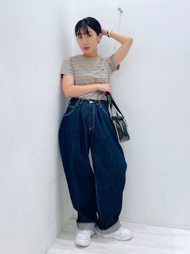 イ ヒョンジンさん(レディース・158cm)の夏コーディネート