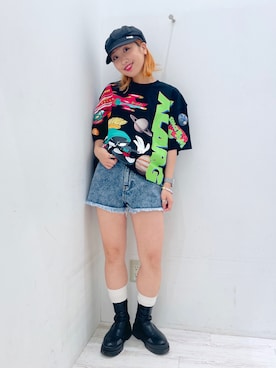 イ ヒョンジンさん(レディース・158cm)の夏コーディネート