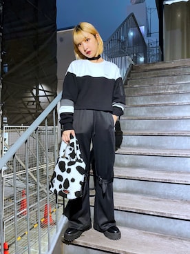 イ　ヒョンジンさん（レディース・158cm）の秋コーディネート