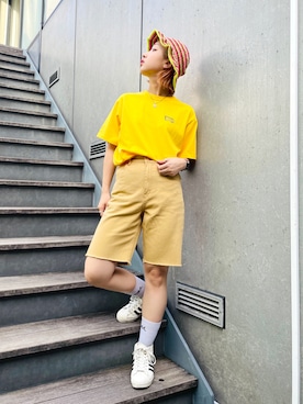 イ　ヒョンジンさん（レディース・157cm）の夏コーディネート