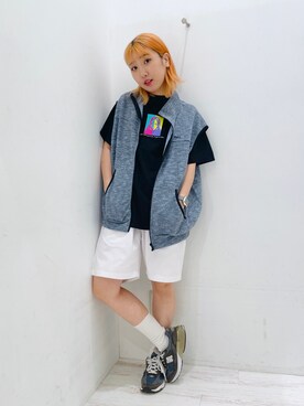 イ ヒョンジンさん(レディース・158cm)の夏コーディネート