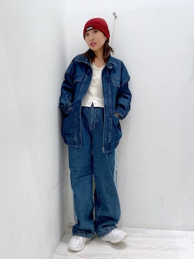 イ　ヒョンジンさん（レディース・158cm）の秋コーディネート