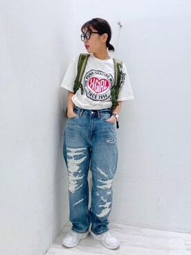 イ ヒョンジンさん(レディース・158cm)の夏コーディネート