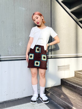 イ　ヒョンジンさん（レディース・157cm）の夏コーディネート