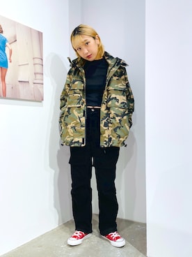 イ　ヒョンジンさん（レディース・158cm）の秋コーディネート