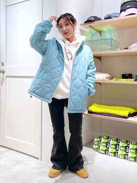 イ ヒョンジンさん(レディース・158cm)の冬コーディネート