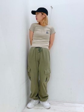 イ　ヒョンジンさん（レディース・158cm）の夏コーディネート