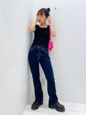 イ　ヒョンジンさん（レディース・158cm）の夏コーディネート