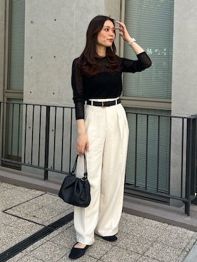 「きれいめコーディネート」｜kiyonoさん（レディース・157cm）の春コーディネート