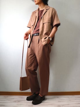 「NAVAL（ナバル）のアイテム」を使った、HAL. さん（メンズ・173cm）の秋コーディネート