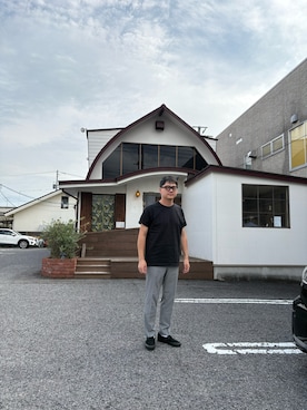 「アイテム（スリッポン）」を使った、YuUTaさん（メンズ・178cm）の秋コーディネート