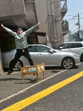 「AMBUSH（アンブッシュ）のアイテム（リング）」を使った、YuUTaさん（メンズ・178cm）の春コーディネート