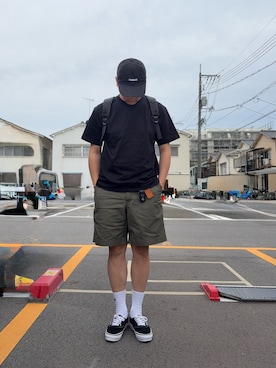 「A BATHING APE（アベイシングエイプ）のアイテム」を使った、YuUTaさん（メンズ・178cm）の夏コーディネート