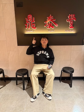 「アイテム（レッグウェア）」を使った、YuUTaさん（メンズ・178cm）の秋コーディネート