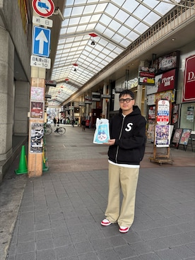 「アイテム（アンダーウェア）」を使った、YuUTaさん（メンズ・178cm）の冬コーディネート