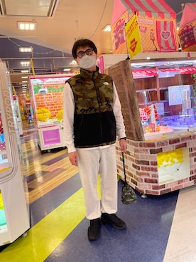 「バルーンパンツ」｜「アイテム（腕時計）」を使った、YuUTaさん（メンズ・178cm）の冬コーディネート