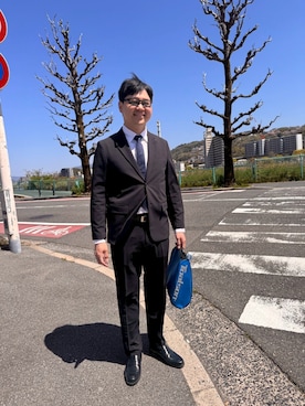 「Dior（ディオール）のアイテム」を使った、YuUTaさん（メンズ・178cm）の春コーディネート