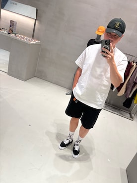 「WTAPS（ダブルタップス）のアイテム（トップス）」を使った、YuUTaさん（メンズ・178cm）の夏コーディネート