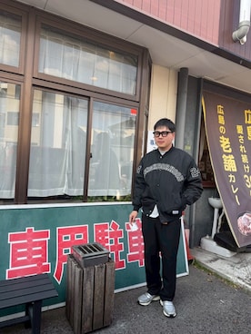 「STUSSY（ステューシー）のアイテム」を使った、YuUTaさん（メンズ・178cm）の冬コーディネート